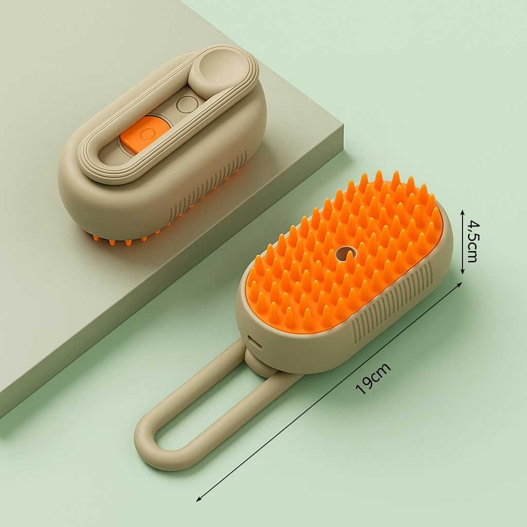 Cat/Dog Steamy Brush - Electric Sprayer for Massage