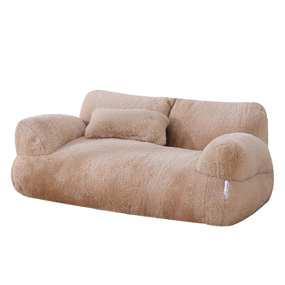 Pet Sofa Detachable Washable Comfortable Couch for Cats And Dogs