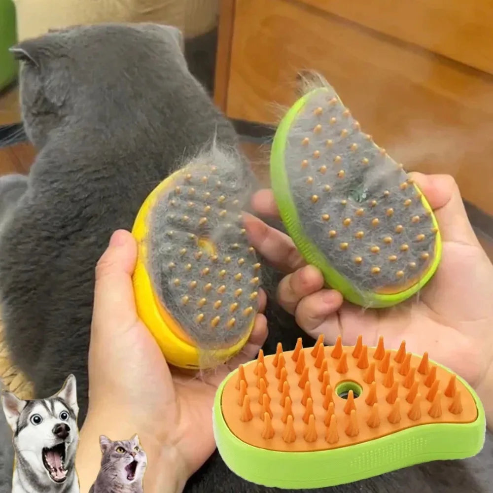 Cat/Dog Steamy Brush - Electric Sprayer for Massage